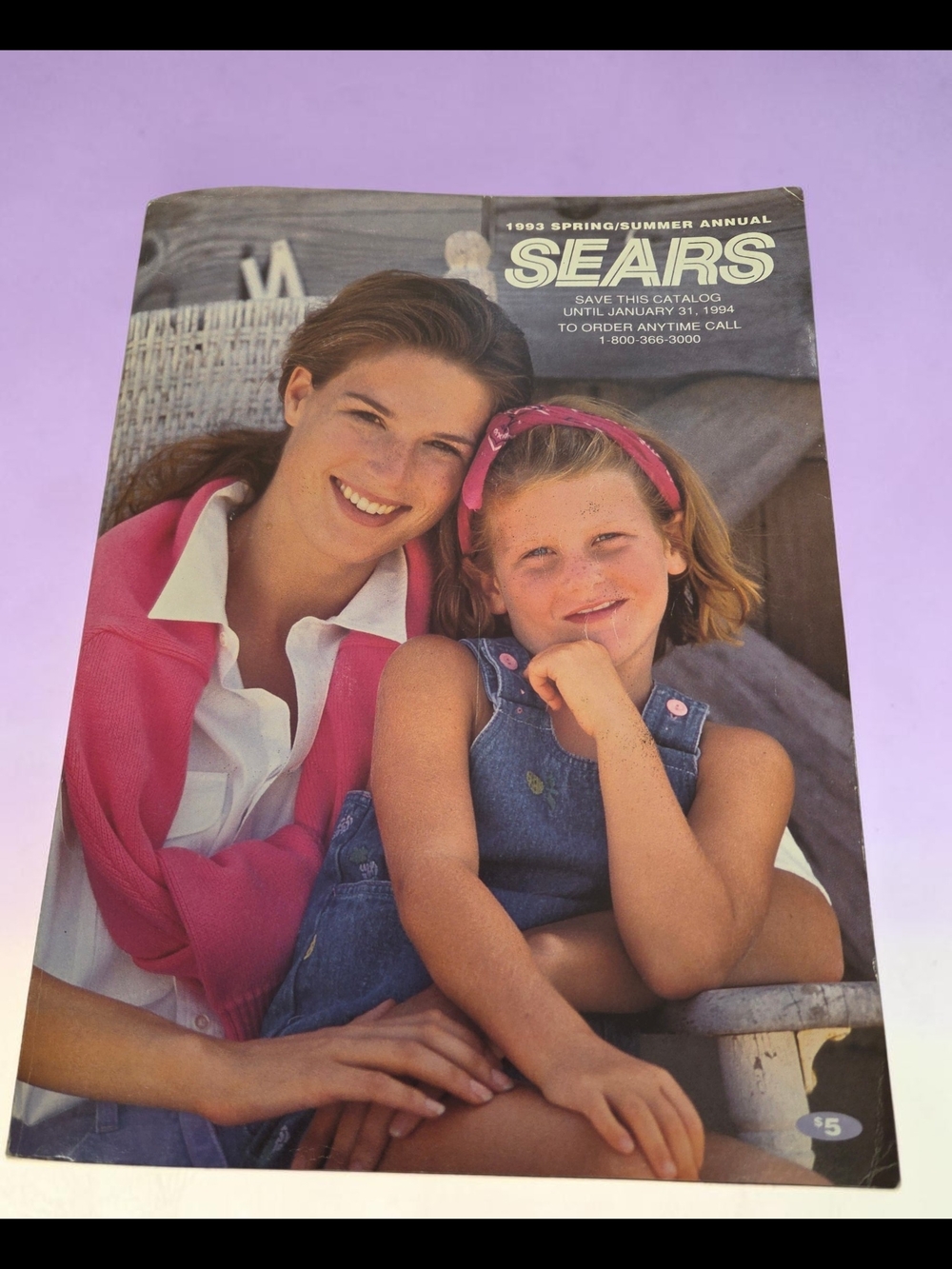 New unused Vintage 1993 Sears Roebuck Annual Spring Summer Catalog